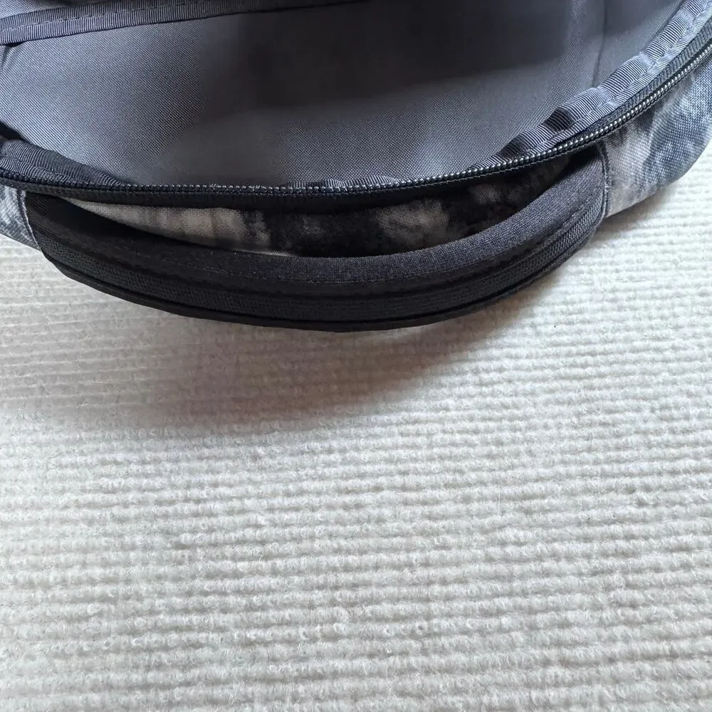 The North Face Jester Backpack Gray & White Tie Dye Marble Print SEE NOTE
